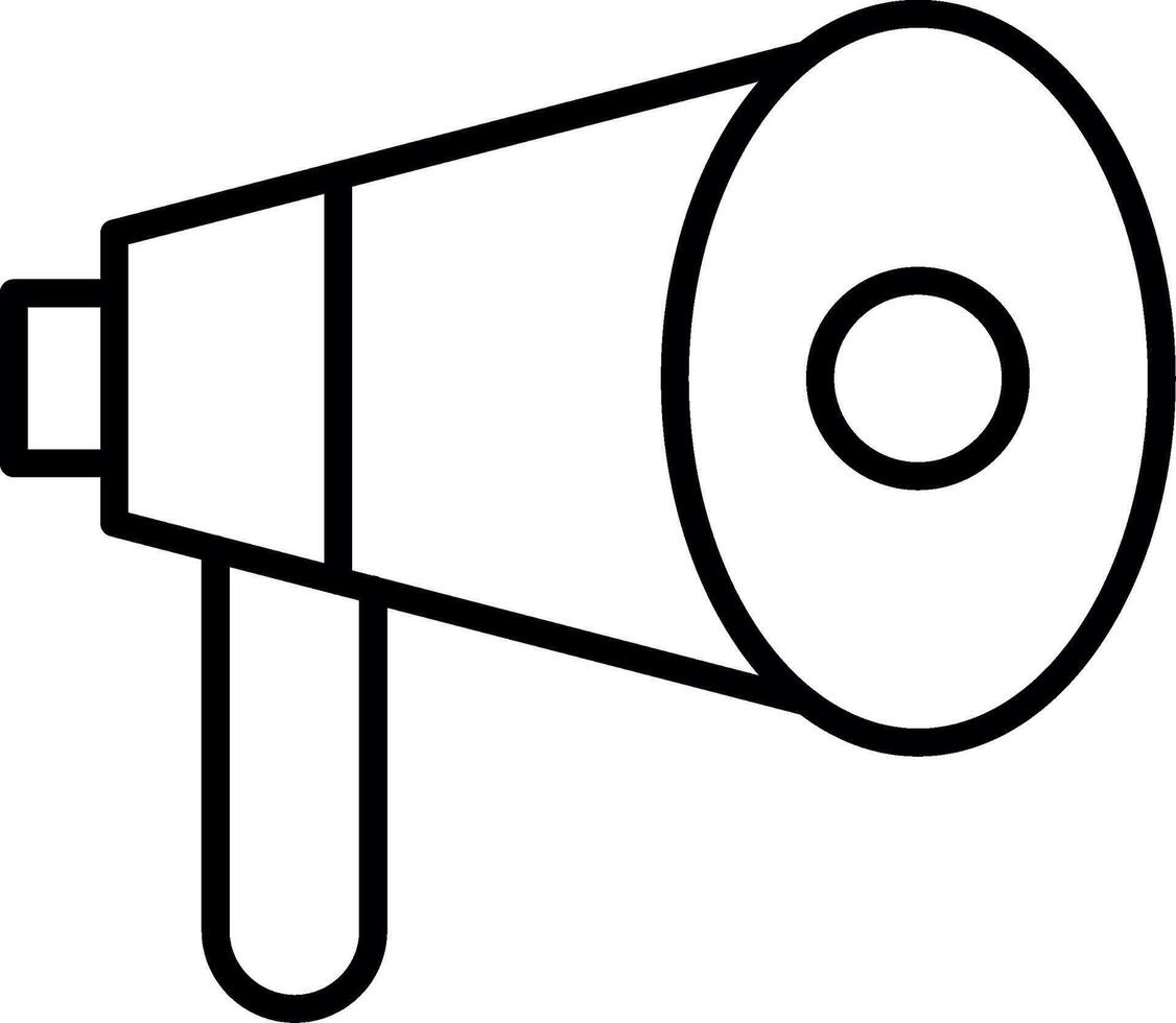 Public Announcement Speaker System vector