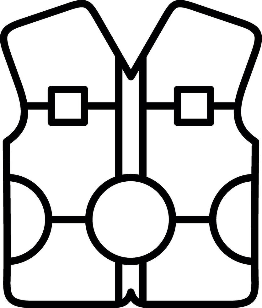 Emergency Life Vest Storage vector