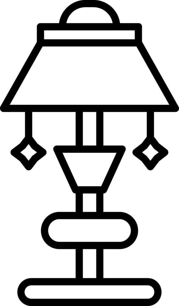 LED Adjustable Desk Lamp vector
