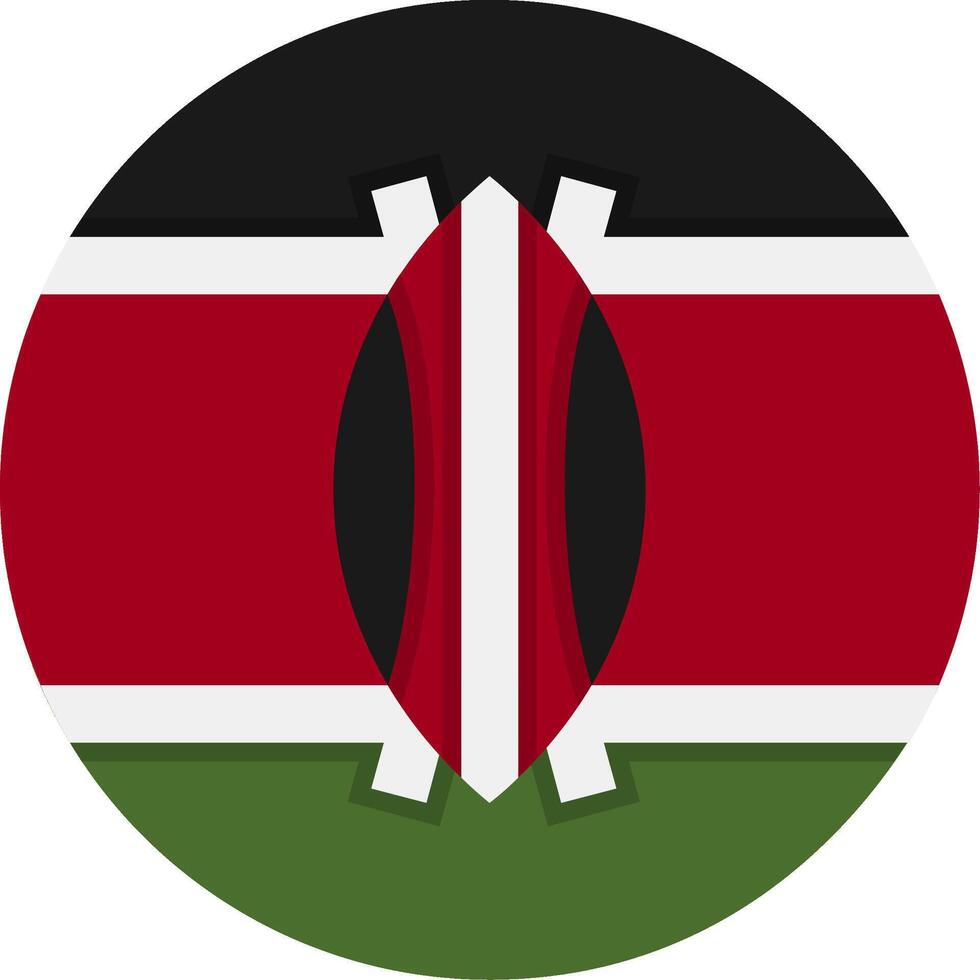Flag of Kenya vector