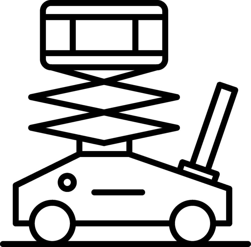 Hydraulic Vehicle Lift vector