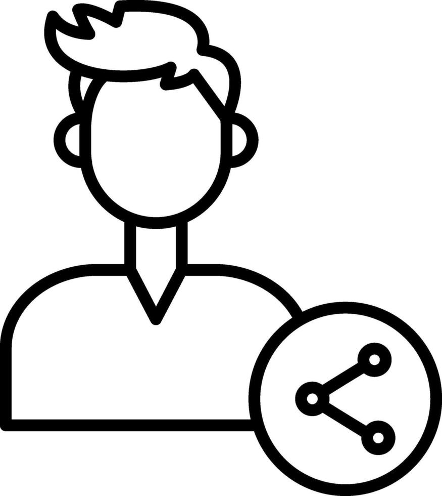 Share Link Online vector