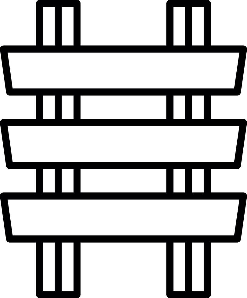 Underground Train Track System vector