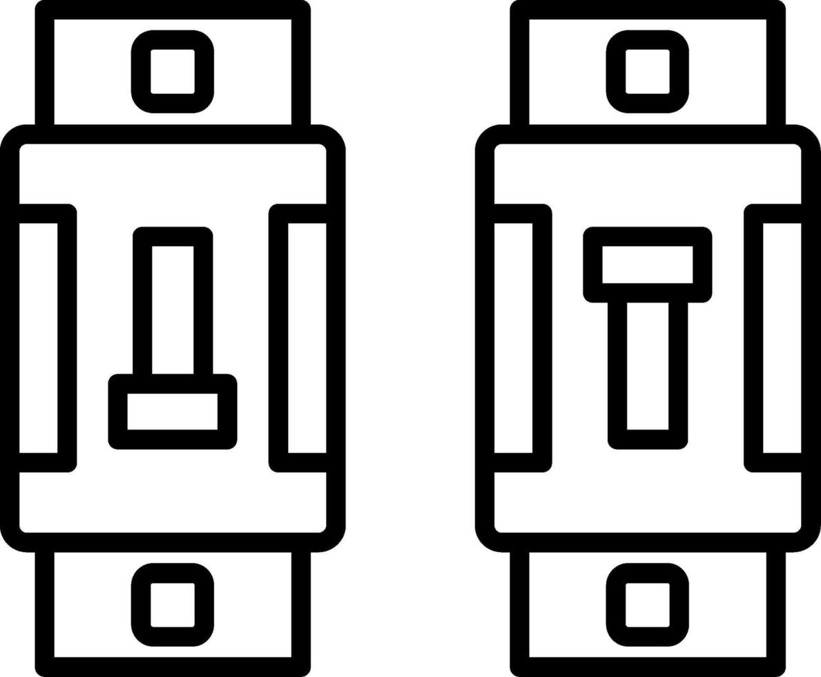 Resettable Circuit Breaker vector