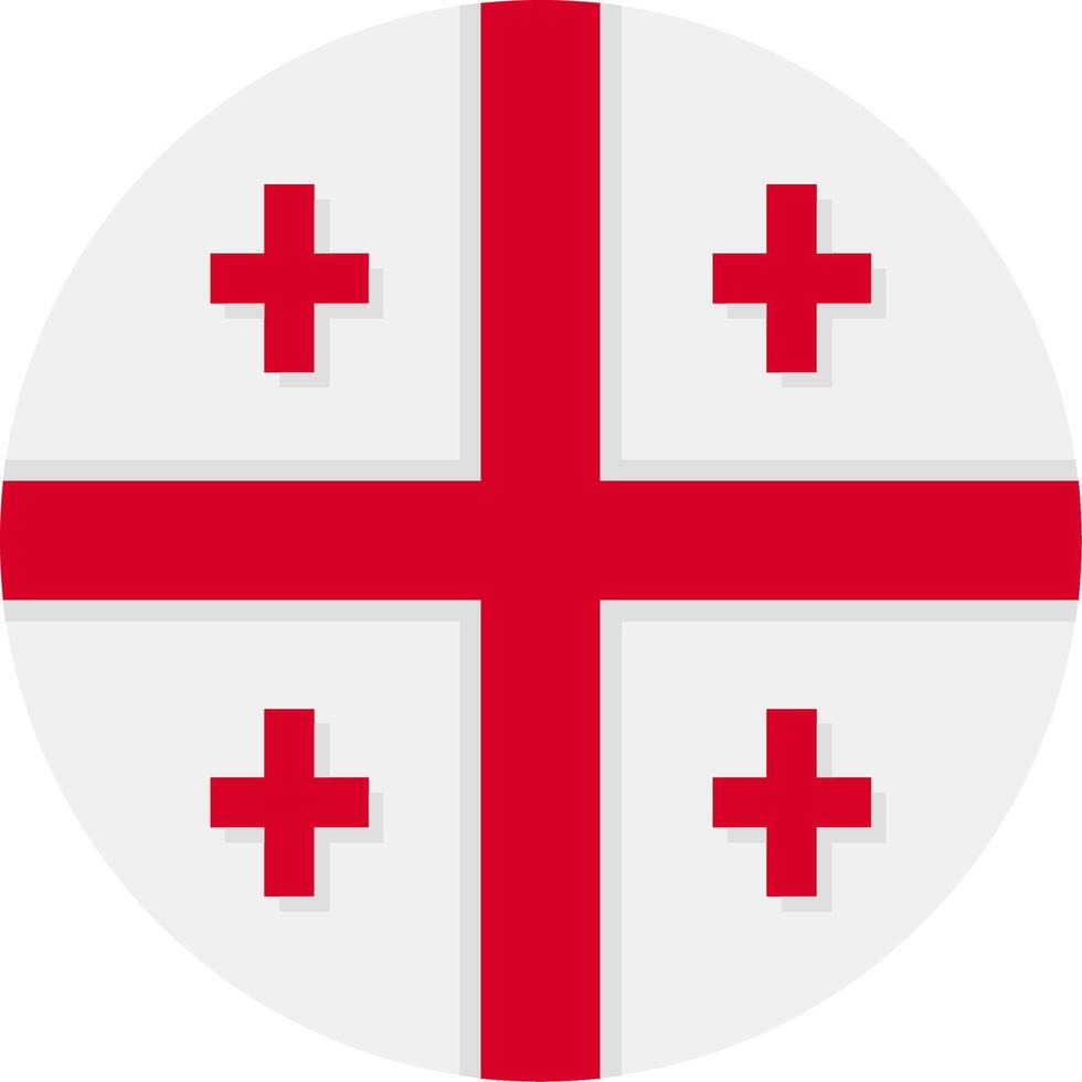 Flag of Georgia vector