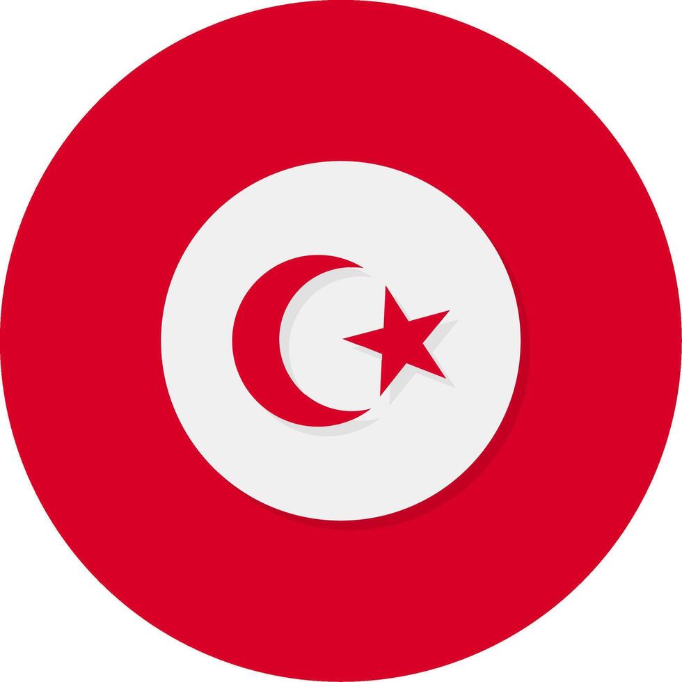 Flag of Tunisia vector