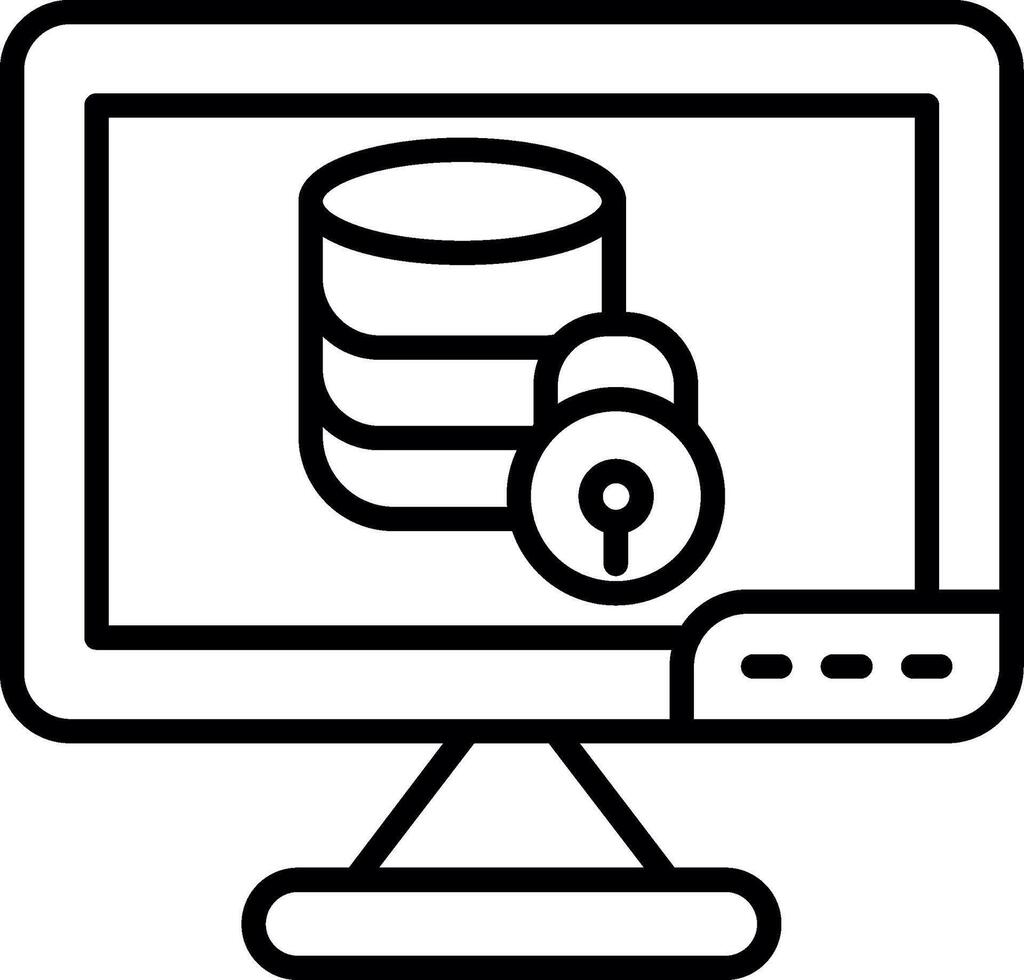 Enhanced Project Data Security vector