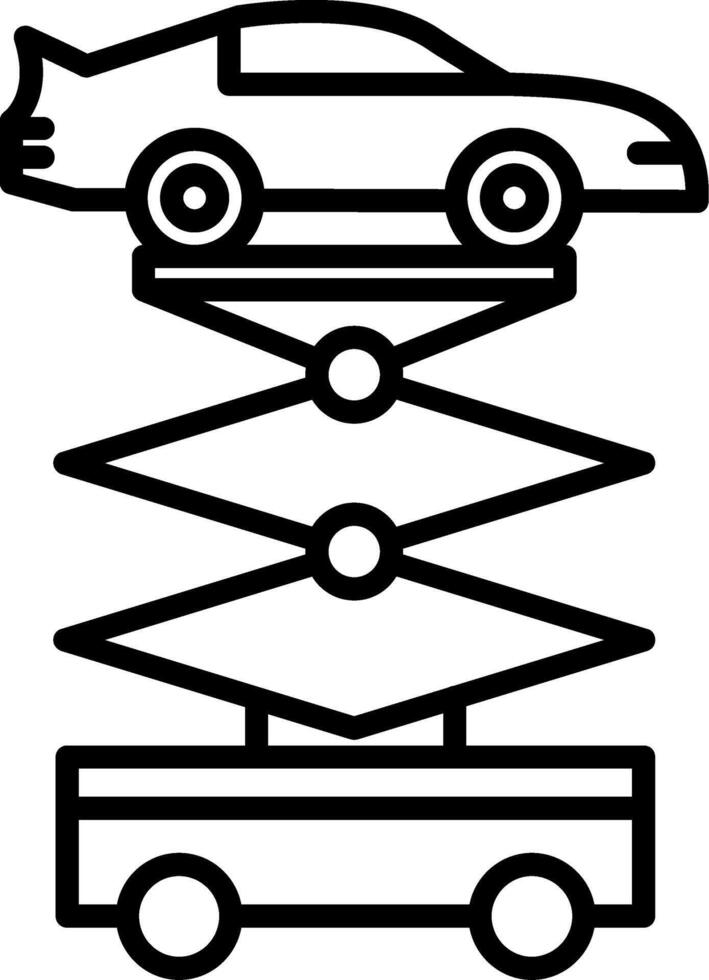 Engine Block Hoist vector