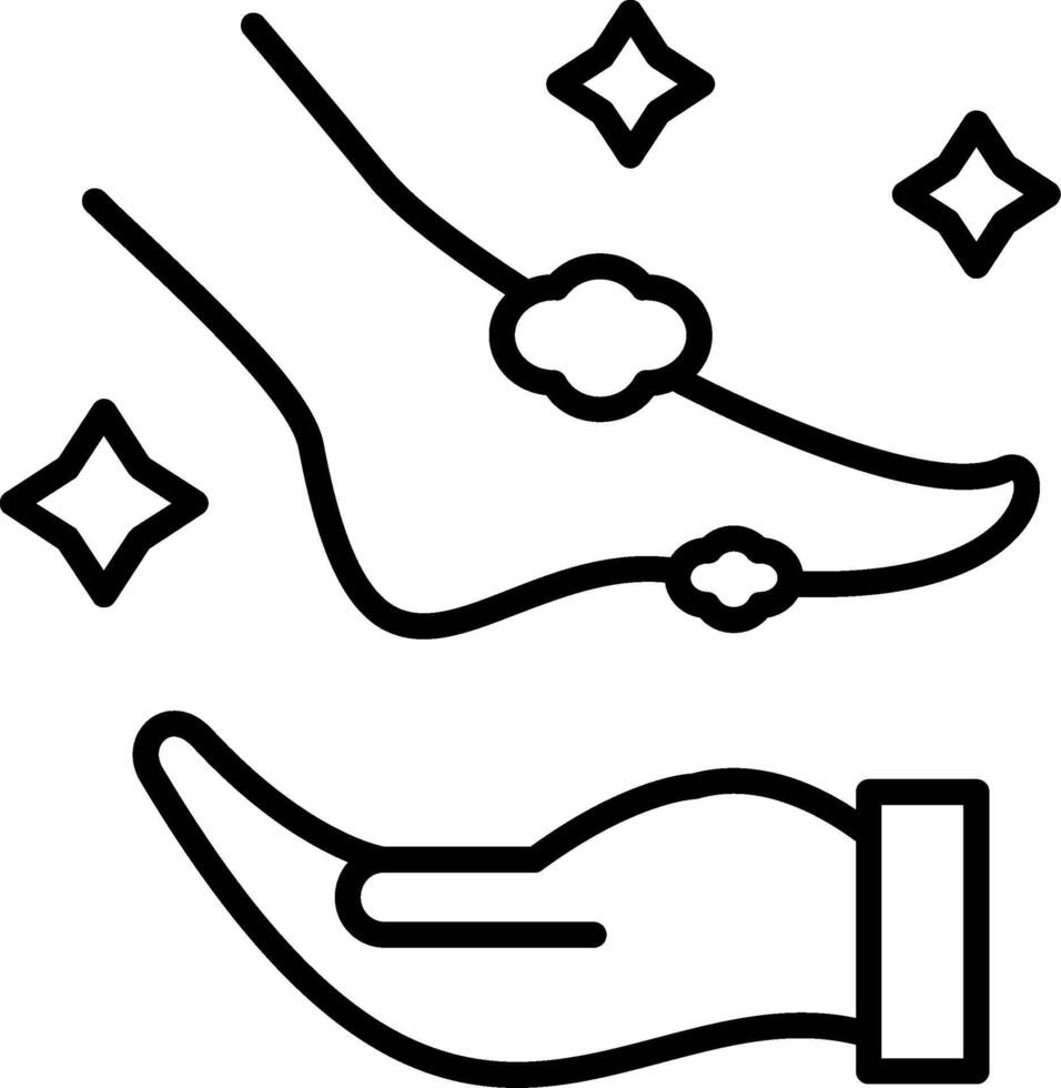 Chemical Foot Peel Treatment vector