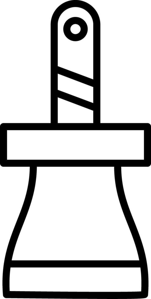 Flat Blade Scraper vector