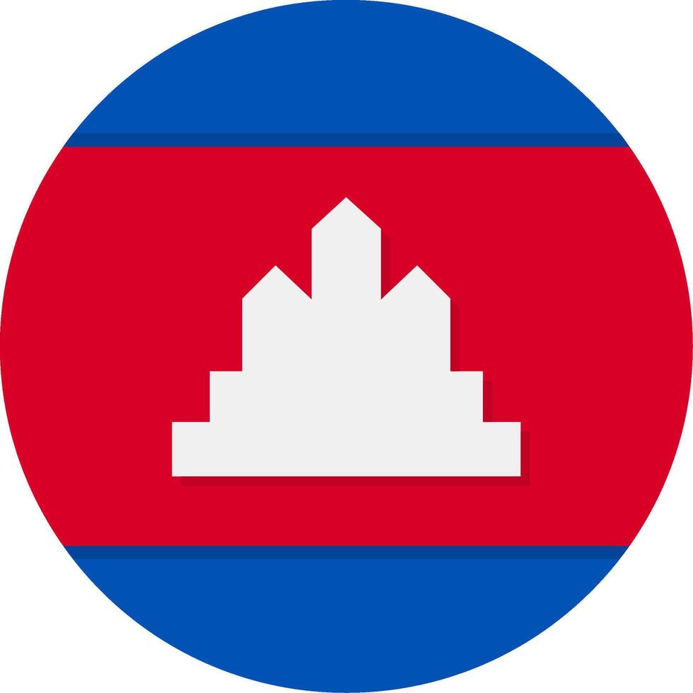 Flag of Cambodia vector