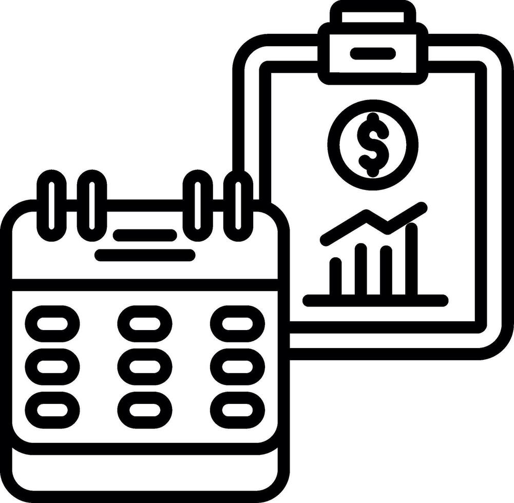 Long Term Financial Planning Tools vector