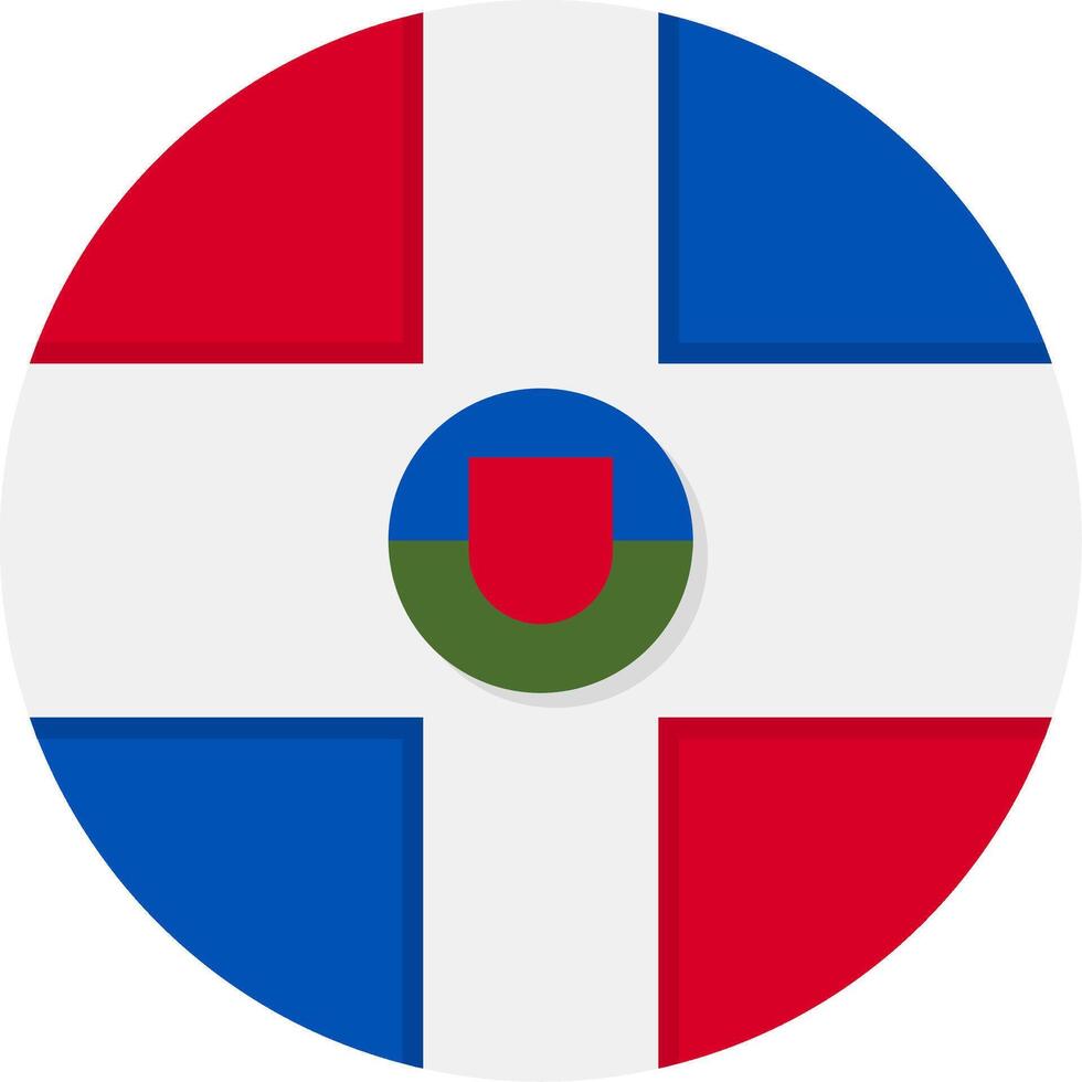 Flag of Dominican Republic vector