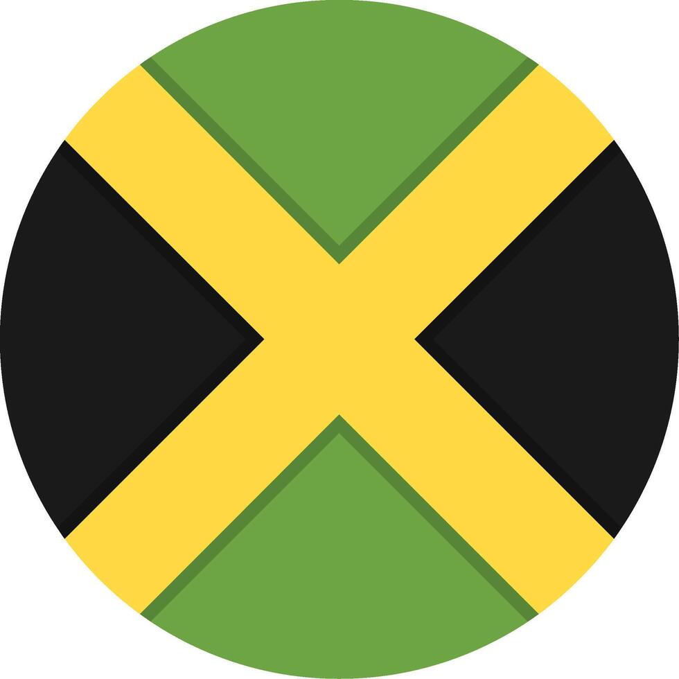 Flag of Jamaica vector