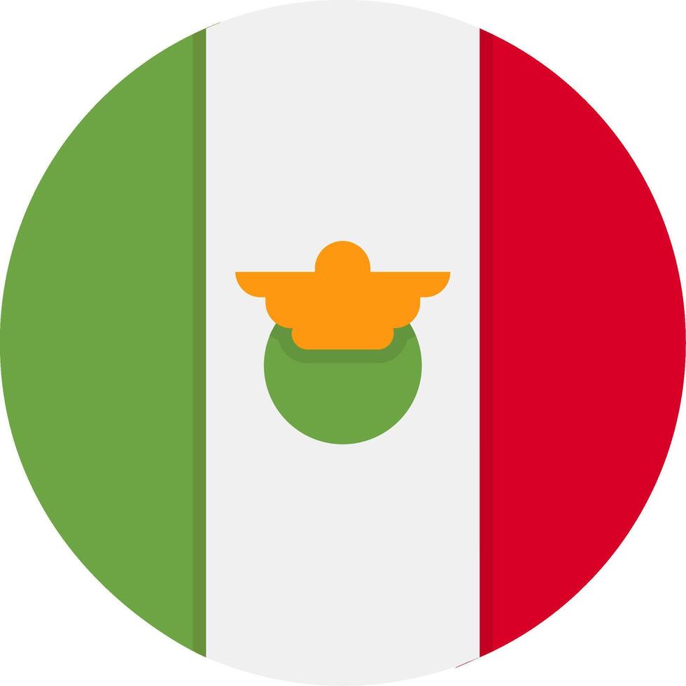 Flag of Mexico vector