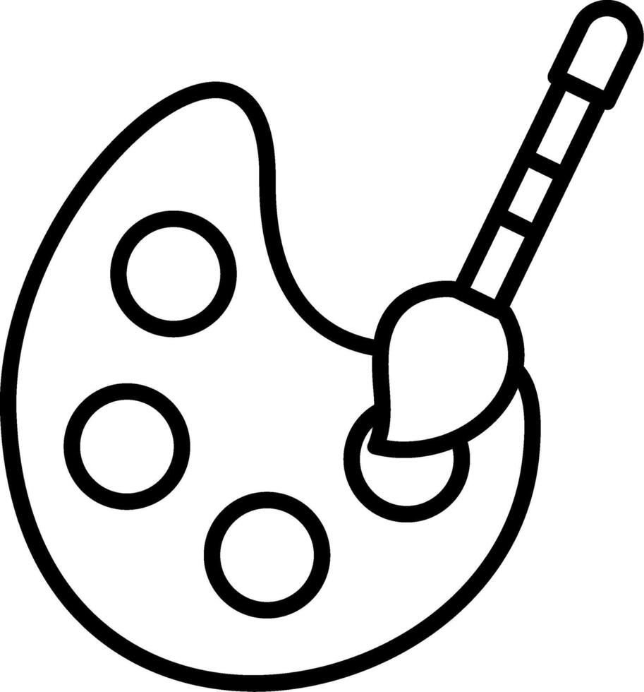 Plastic Paint Tray vector