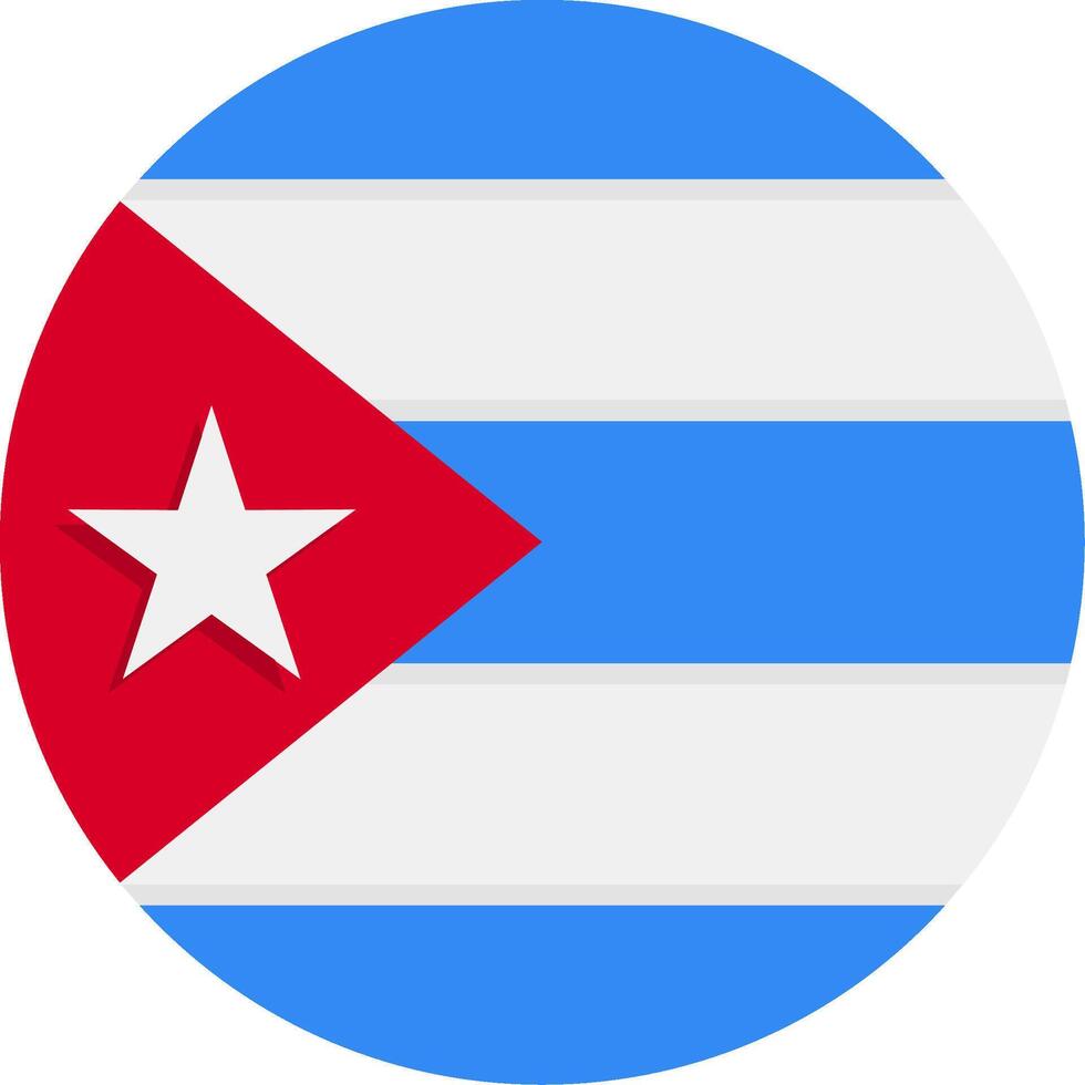 Flag of Cuba vector