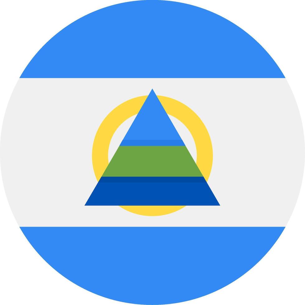 Flag of Nicaragua vector