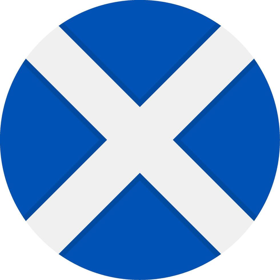 Flag of Scotland vector