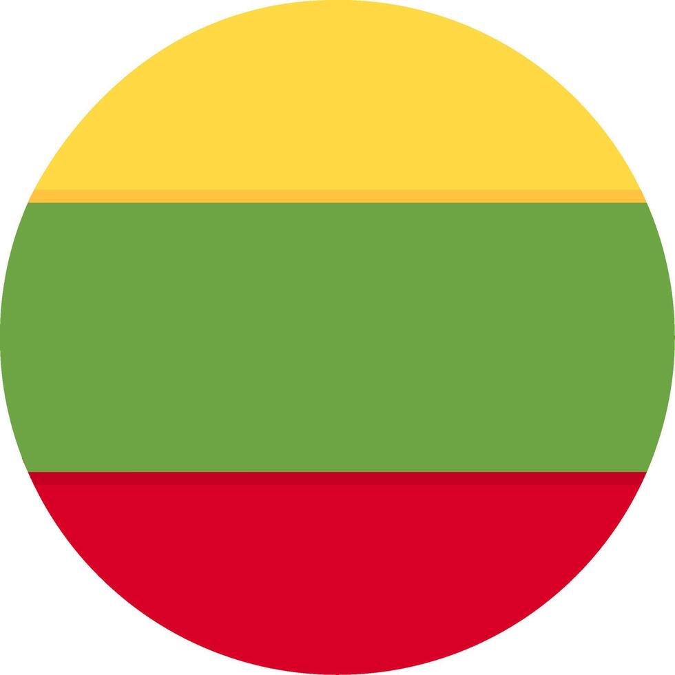 Flag of Lithuania vector