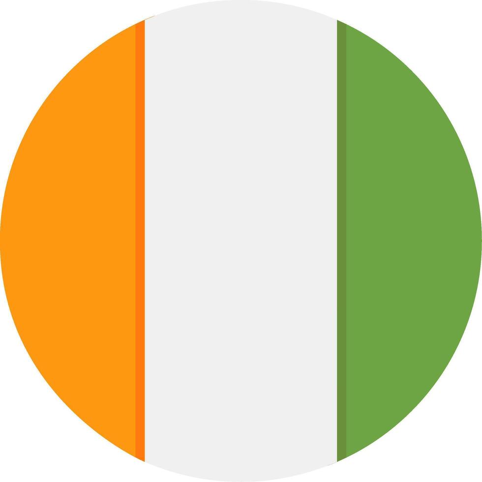 Flag of Ivory Coast vector