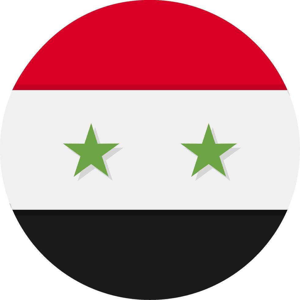 Flag of Syria vector
