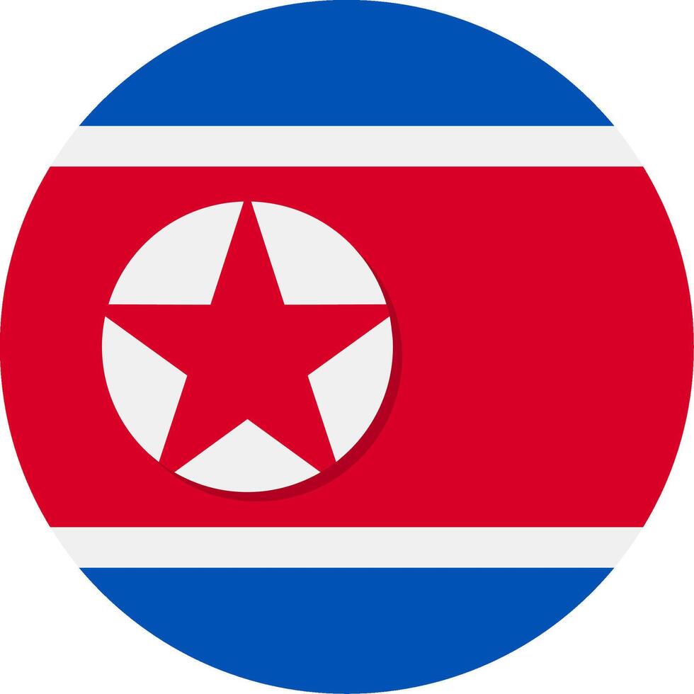 Flag of North Korea vector