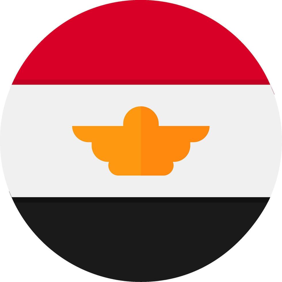 Flag of Egypt vector