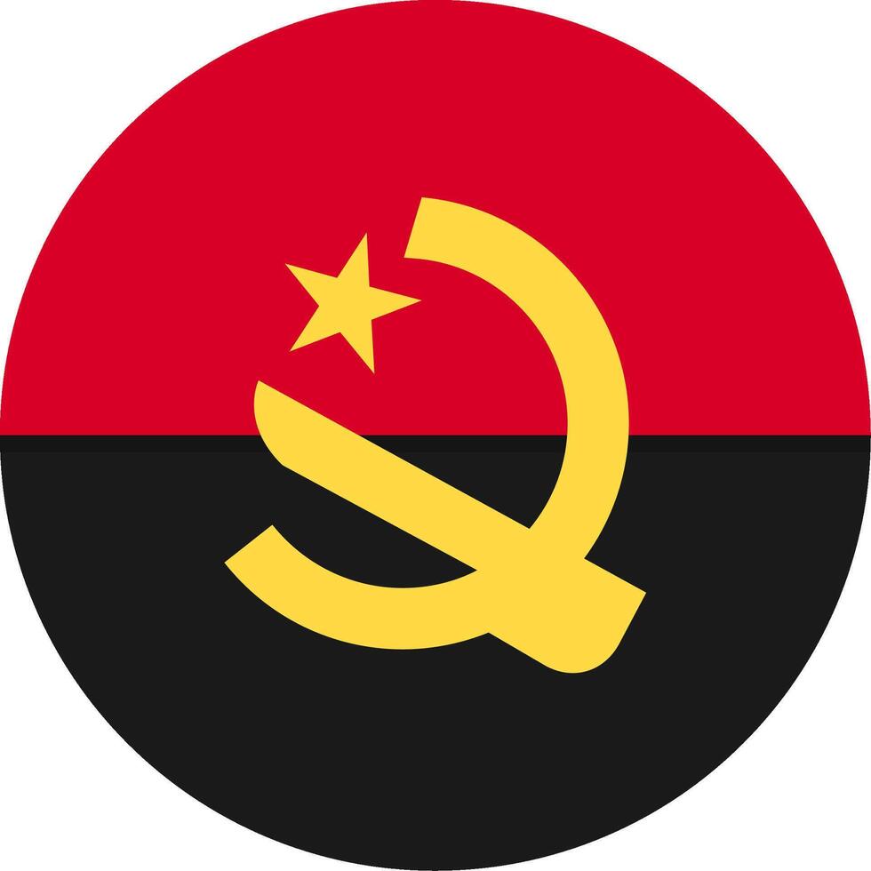 Flag of Angola vector