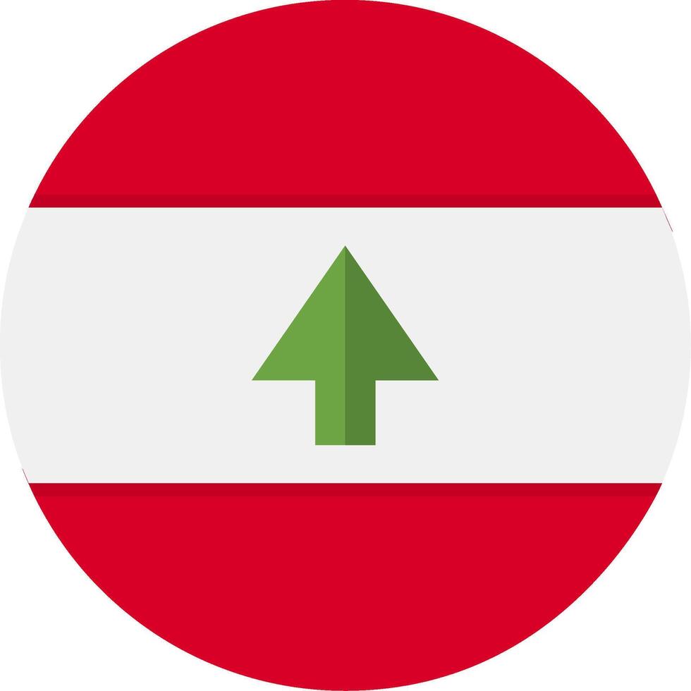 Flag of Lebanon vector