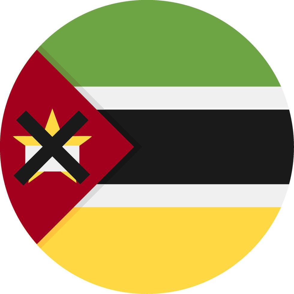 Flag of Mozambique vector