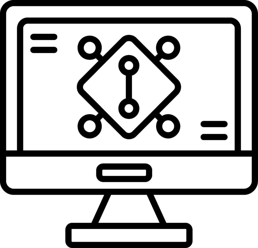 API Gateway Entry Point Icon vector