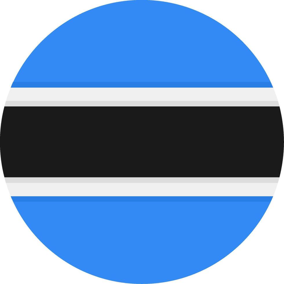 Flag of Botswana vector