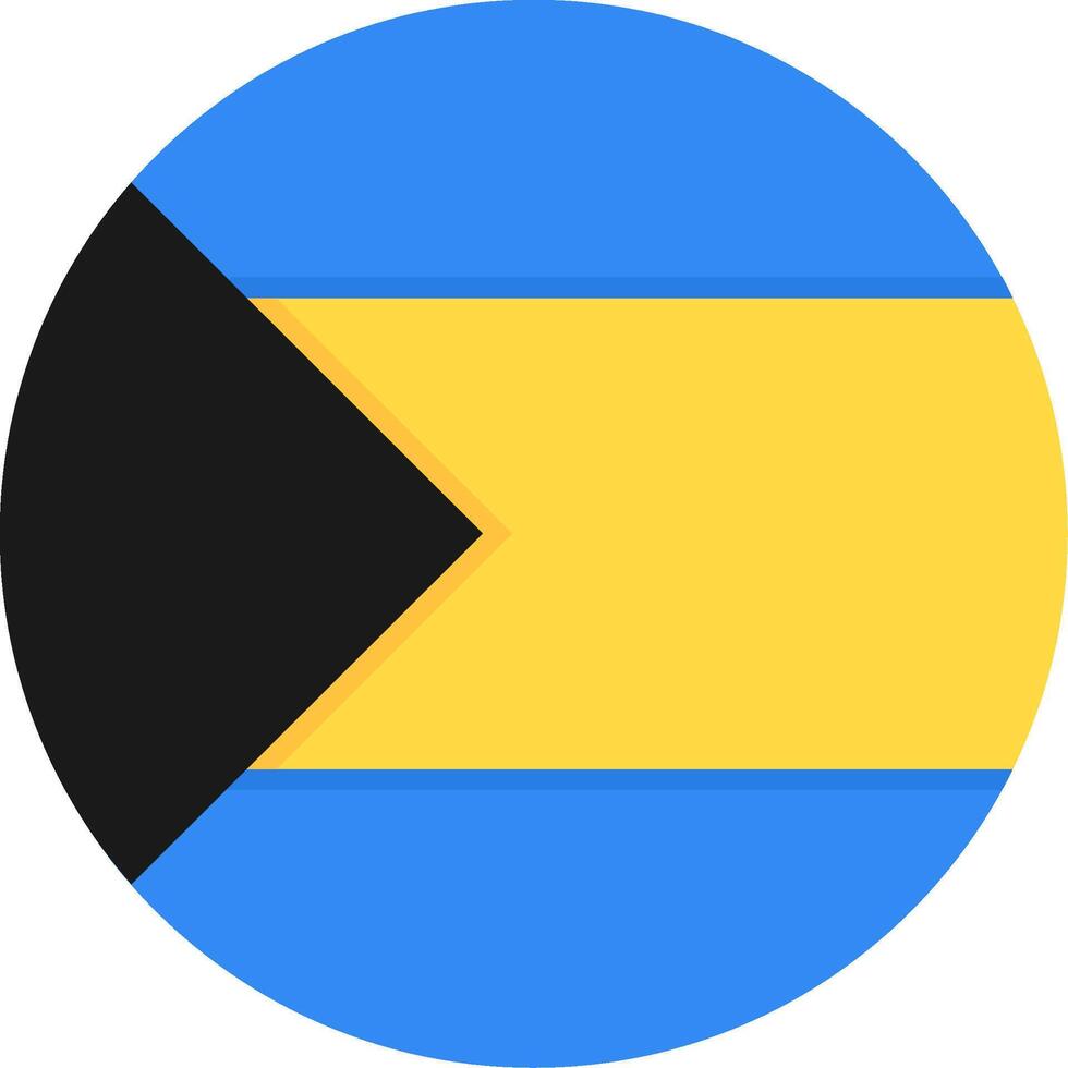 Flag of Bahamas vector