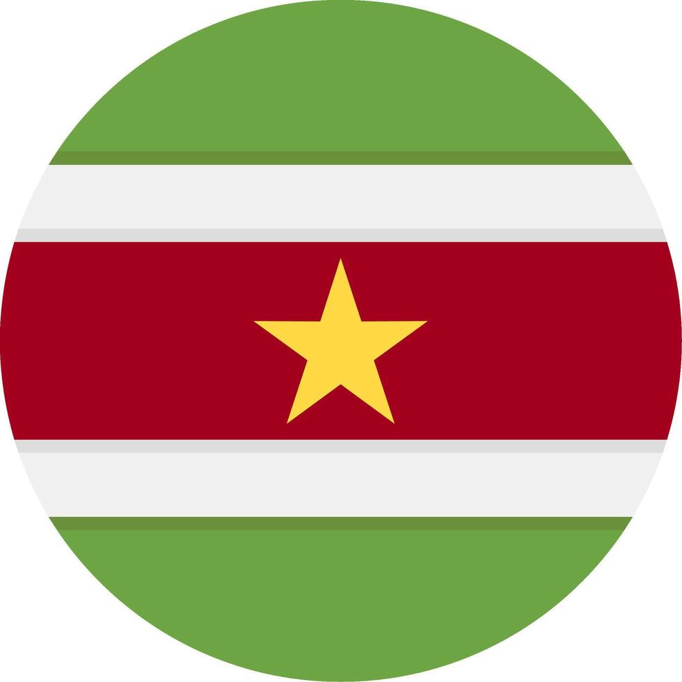 Flag of Suriname vector