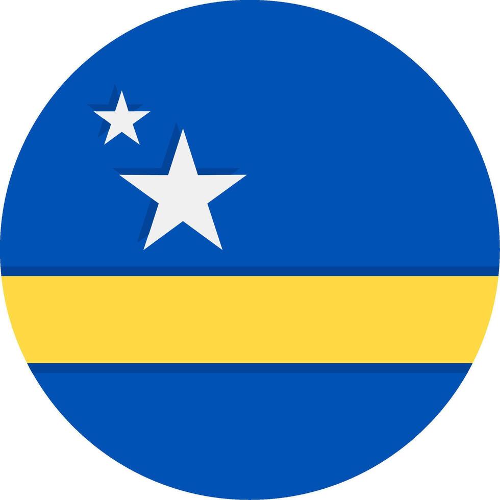 Flag of Curacao vector