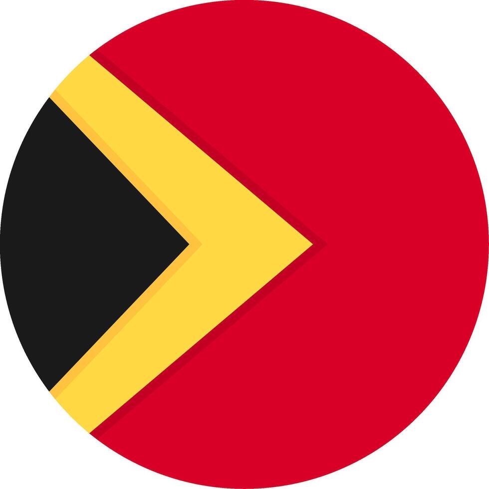 Flag of East Timor vector