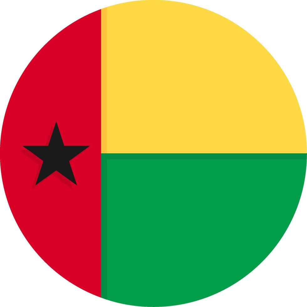 Flag of Guinea Bissau vector