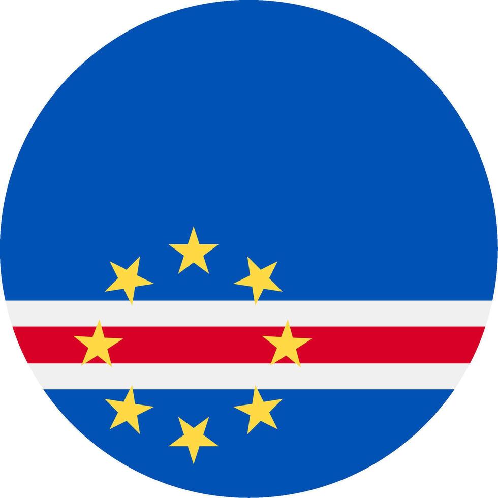 Flag of Cape Verde vector