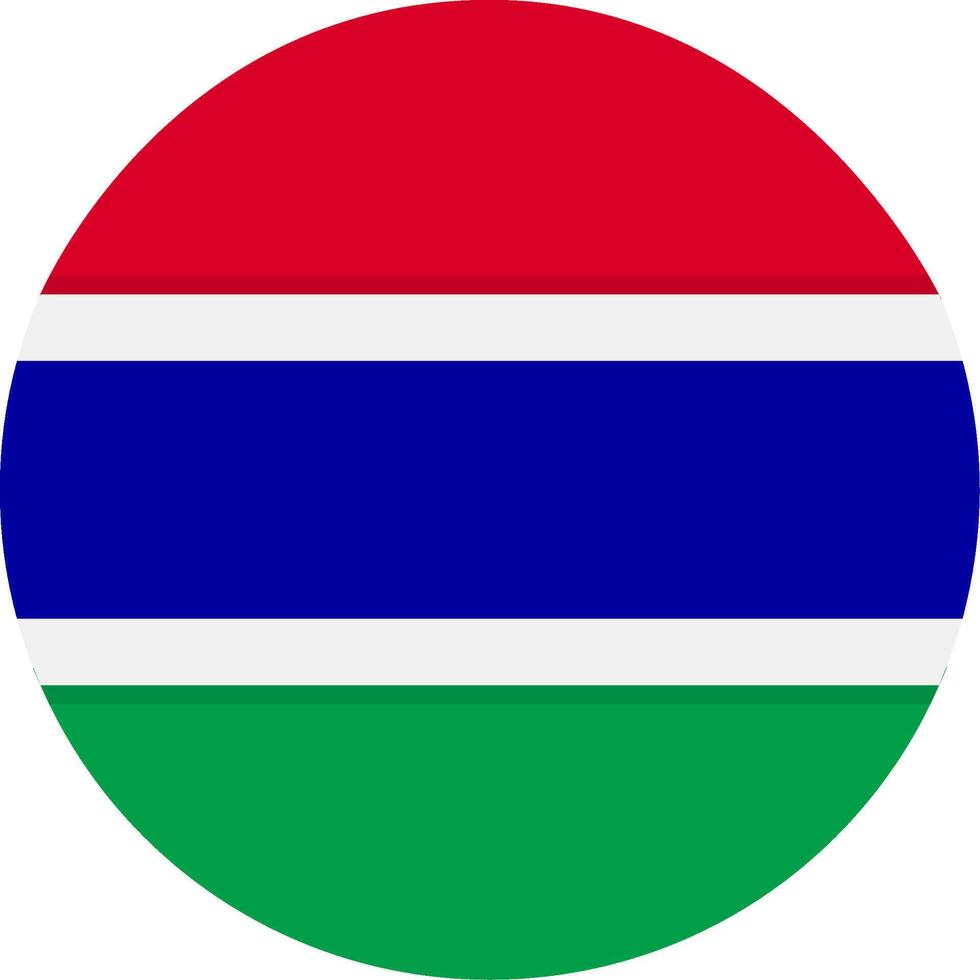 Flag of Gambia vector
