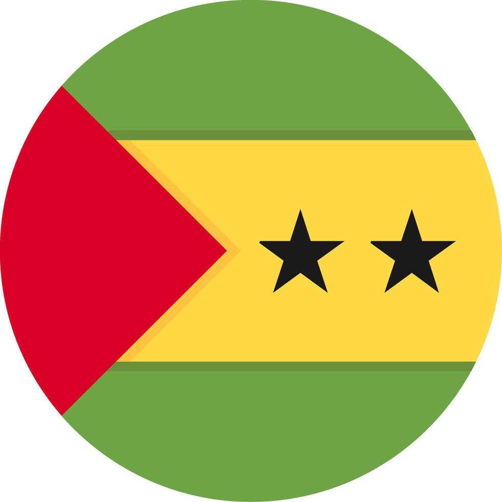 Flag of Sao Tome and Principe vector
