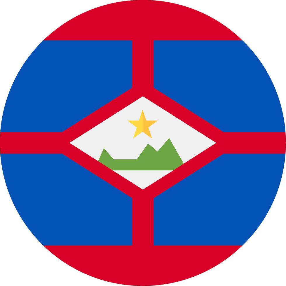 Flag of Sint Eustatius vector