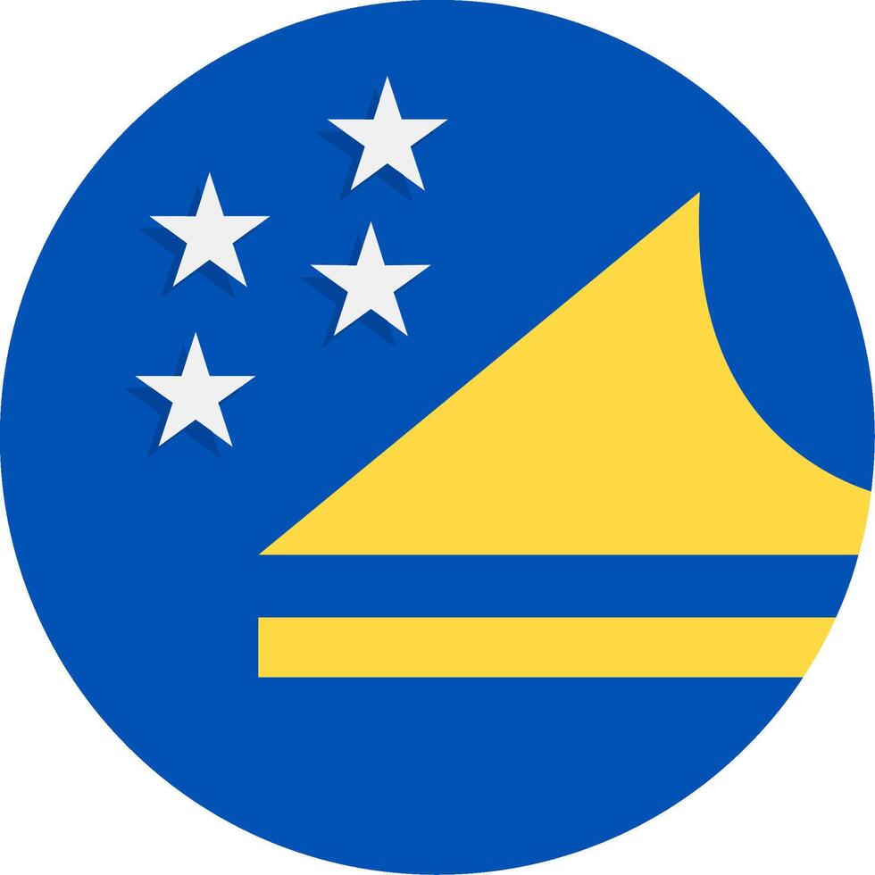 Flag of Tokelau vector