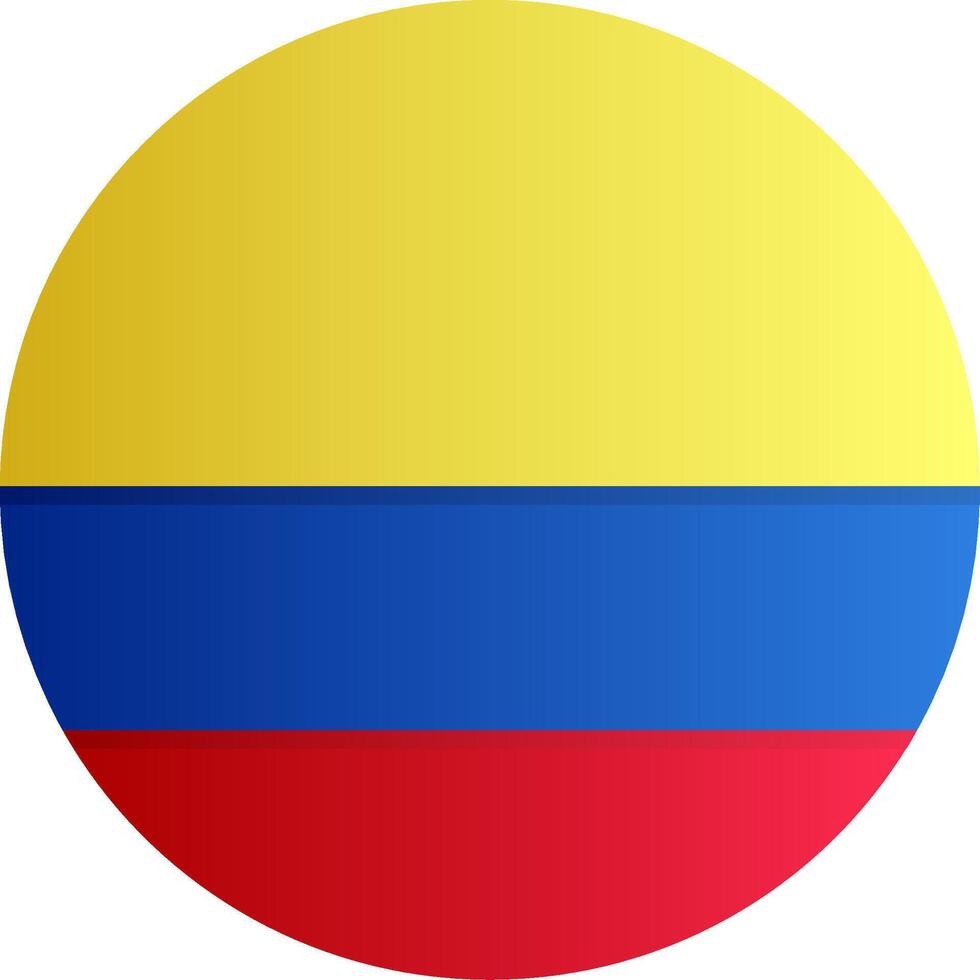 Flag of Colombia Gradient vector