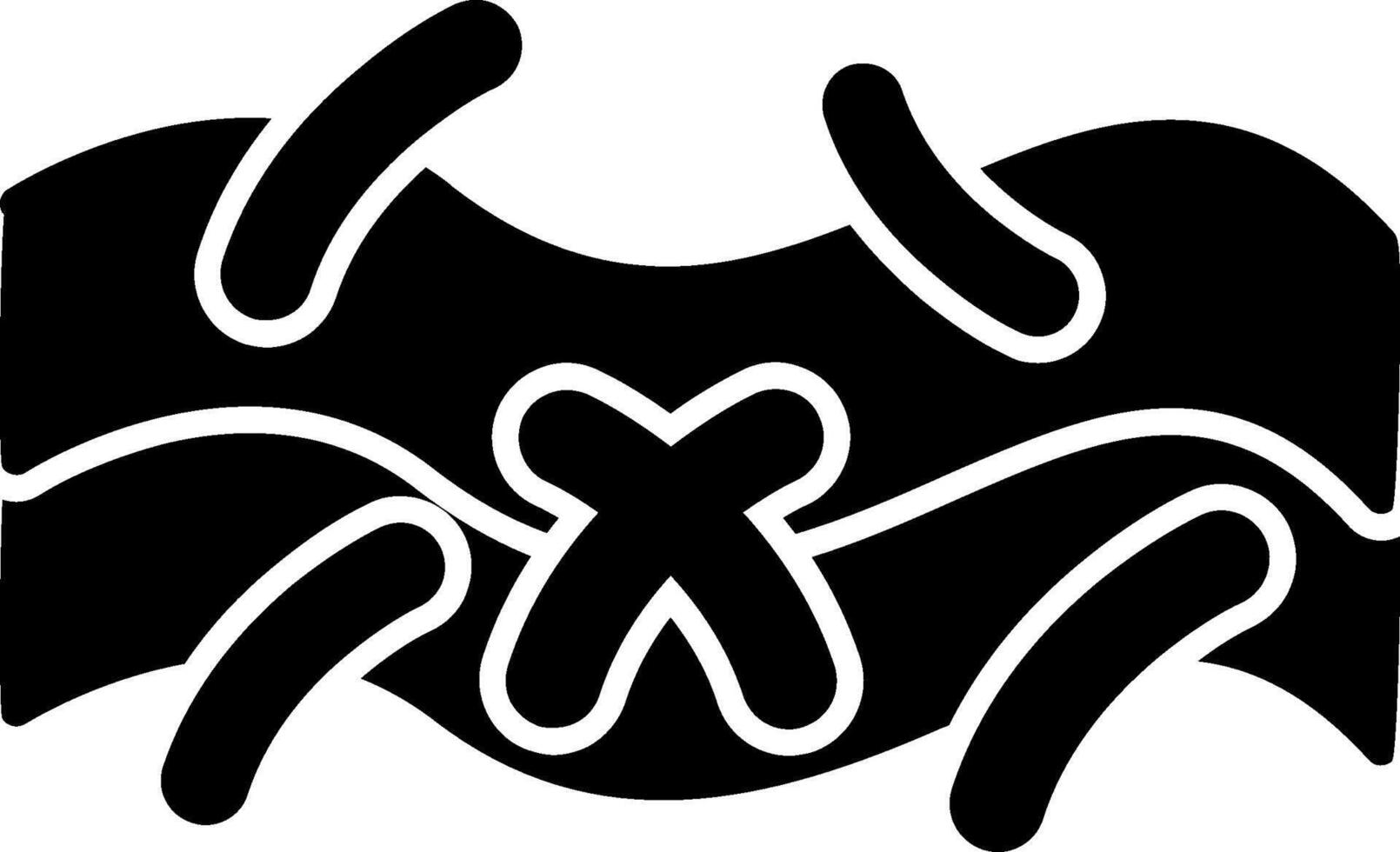 Mycobacterium tuberculosis Cell Glyph vector
