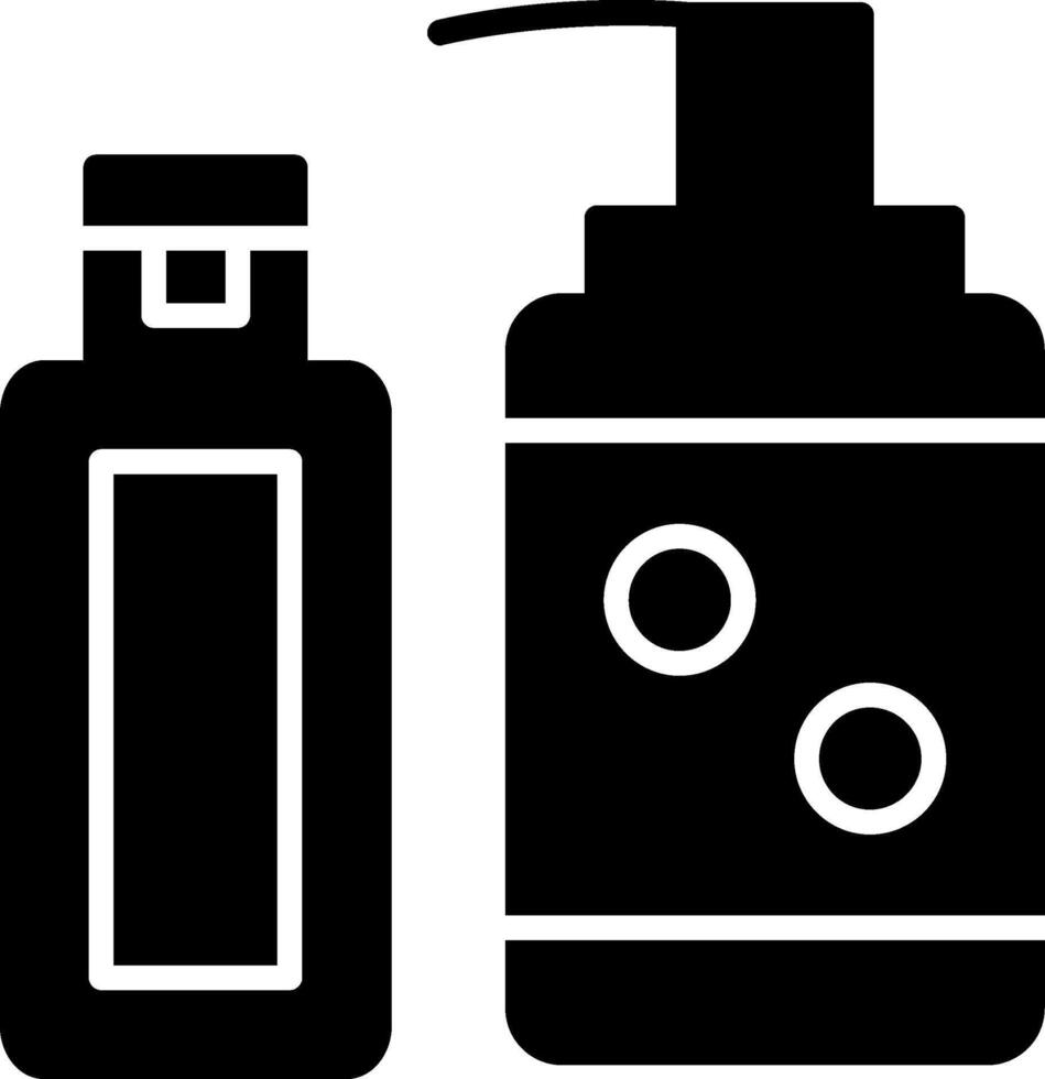 Alcohol Free Hydrating Toner Glyph vector