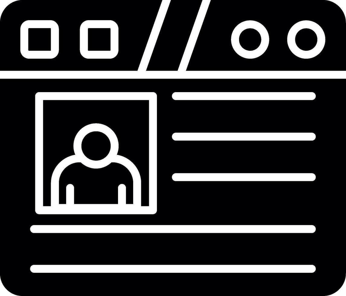 Border Customs Clearance Glyph vector