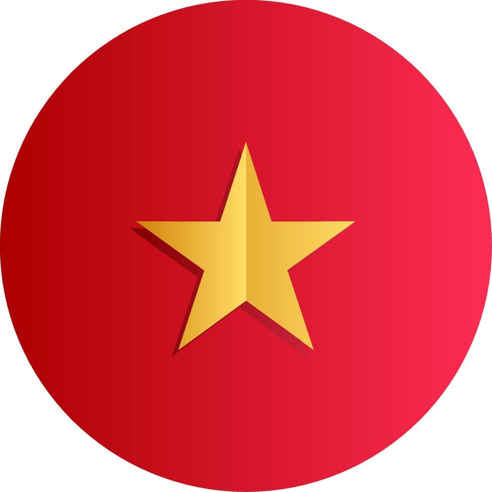 Flag of Vietnam Gradient vector
