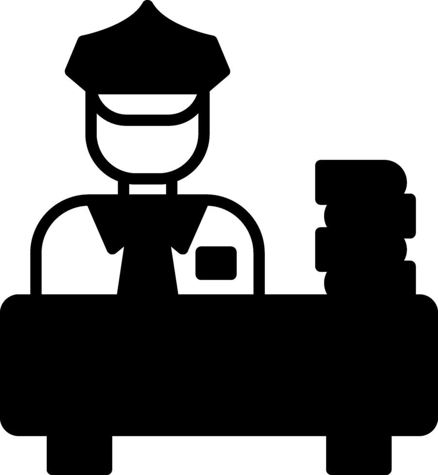 Total Principal Loan Amount Glyph vector