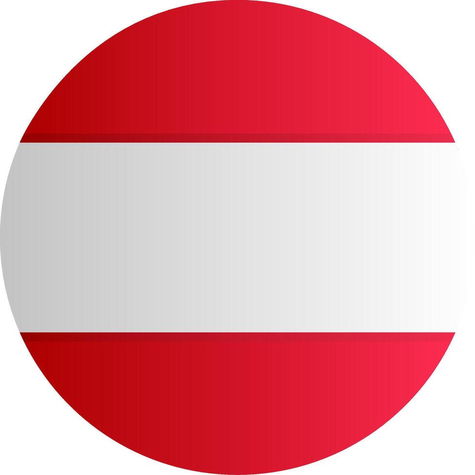 Flag of Austria Gradient vector